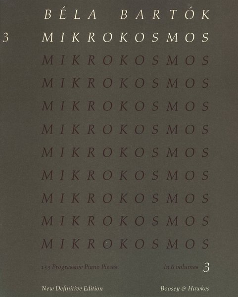 Boosey & Hawkes Béla Bartok 3 Пісенники для класичного фортепіано