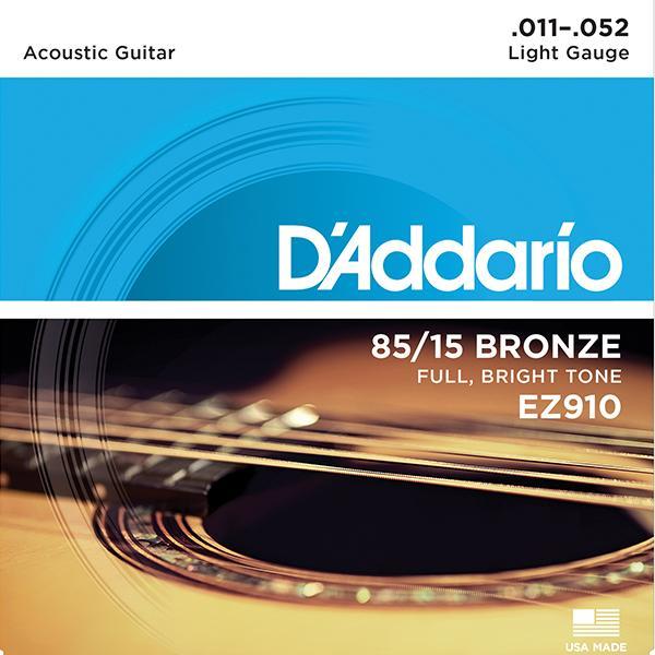 D'Addario EZ910 Light 011-052 Gitarren Saitensätze western/akustik