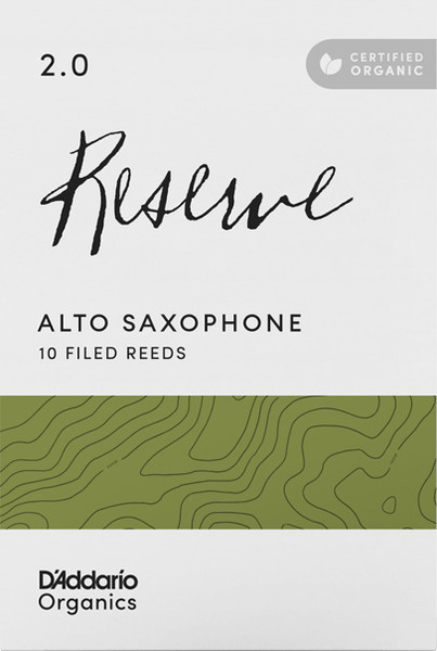 D'Addario Organic Reserve for Alto Saxophone (strength 2 / set of 10)