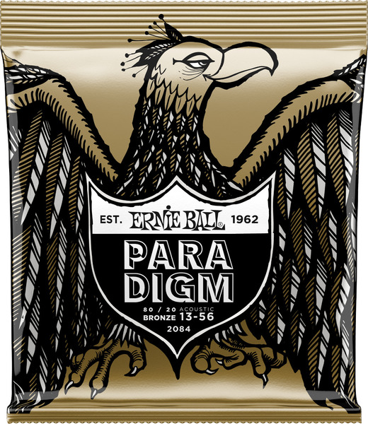 Ernie Ball Paradigm Acoustic Strings 2084 / 80/20 Bronze (13 - 56, medium)