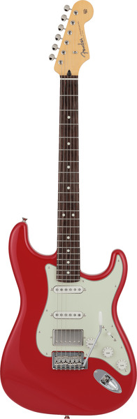 Fender 2024 Collection Made in Japan Hybrid II Strat (modena red) Elektrická Kytara ST-Modely