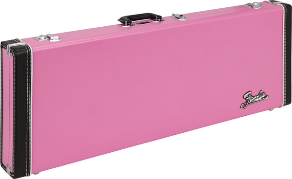 Fender Joe Strummer Strat/Tele Case (pink leopard) Koffer für E-Gitarre