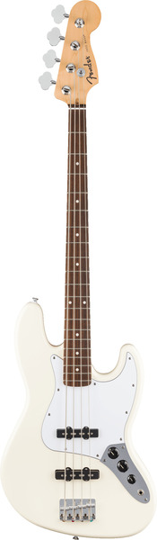 Fender Standard Jazz Bass LRL (Olympic White) E-Bässe 4-Saiter
