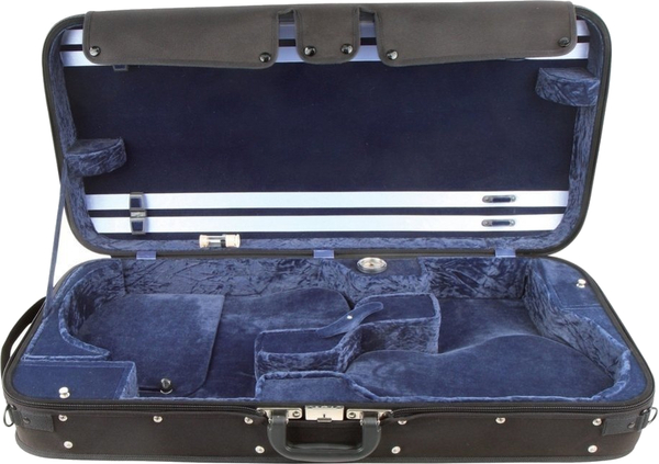 Gewa Liuteria Maestro Double Case (violin & viola, black/blue) Fiol Dobbelfodraler