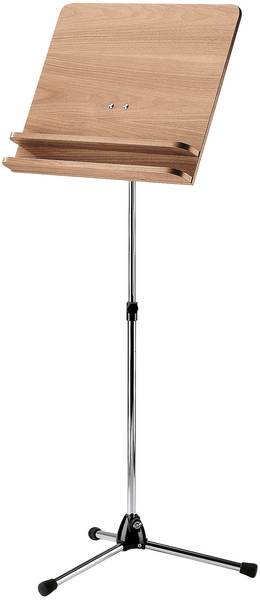 K&M 118/3 Orchesternotenpult (nussbaum)