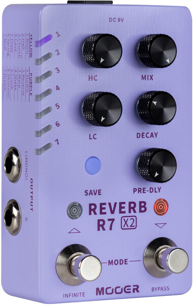 MOOER R7 X2 Reverb