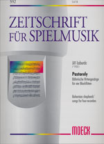 Moeck Pastorely Laburda Jiri / Böhmische Hirtengesänge