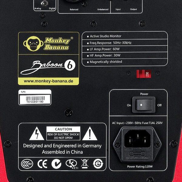 Monkey Banana Baboon 6 (Red)