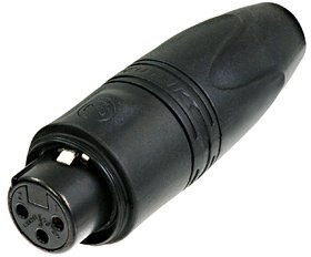 Neutrik NC3FXX (Heavy Duty Black) Kabelstecker XLR 3Pol female