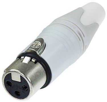 Neutrik NC3FXX / NC 3 FXX (white) Kabelstecker XLR 3Pol female