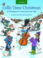 Oxford University Press Cello Time Christmas Blackwell Kathy & David / Stockingful of 31 easy pieces Книги для струнних інструментів