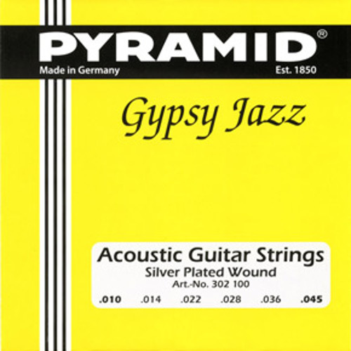 Pyramid Gypsy Jazz Django (.010-.045) Acoustic Guitar String Sets