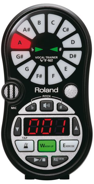 Roland VT-12 Vocal Trainer (Black) Vocal Trainers