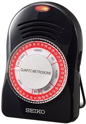 Seiko SQ-50 V Quartz Metronom (black) Кварцові метрономи