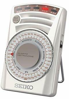 Seiko SQ-60 Quartz Metronom (white) Кварцові метрономи