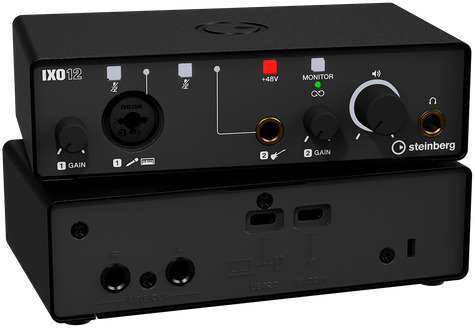 Steinberg IXO12 USB-C Audio Interace (black)