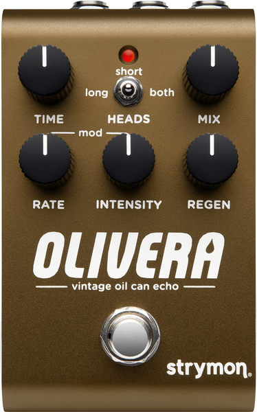 Strymon Olivera Vintage Oil Can Echo Reverb-pedaalit