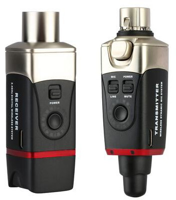 Xvive U35 Wireless Dynamic Microphone System (5.8 GHz) Bezdrátové Vysílače Plug-On