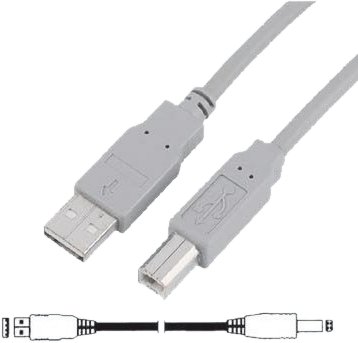 equip USB Kabel A-B (3m) USB 2.0 Kablovi A -> B