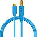 DJ TechTools USB-C Chroma Cable Straight (Blue / 1.5m)