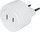 Steffen Adapter USA - Schweiz/Euro / T11, 2-polig, Max. 6.3 A (white)